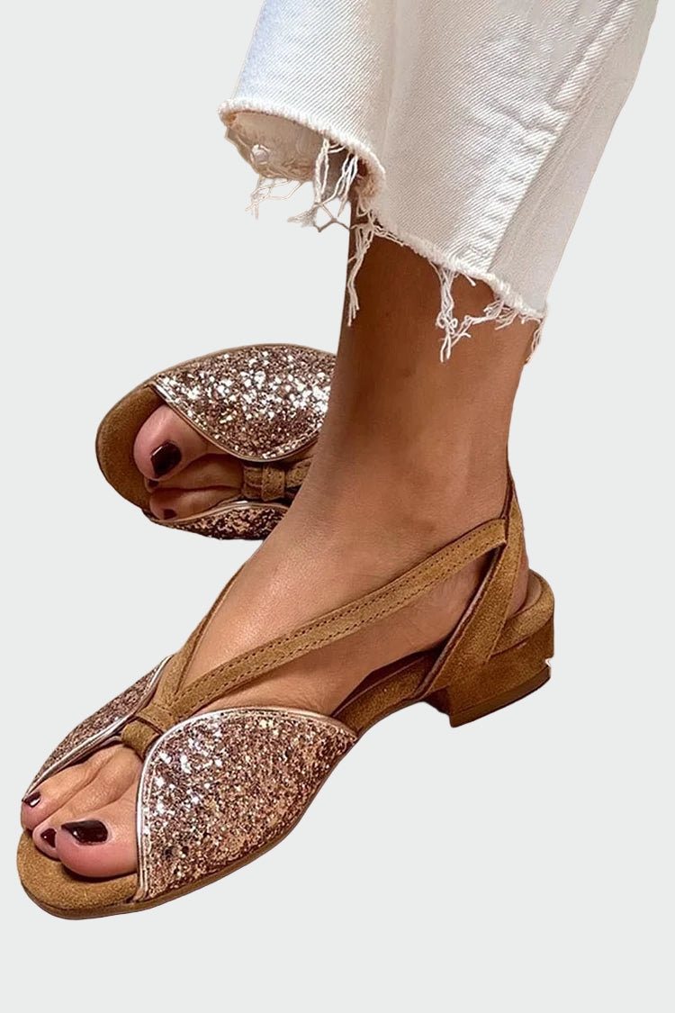 Sparkling sandals