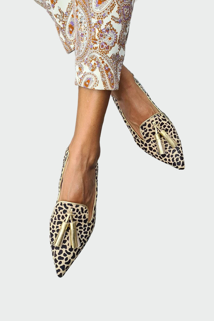 Moccasins with crosses