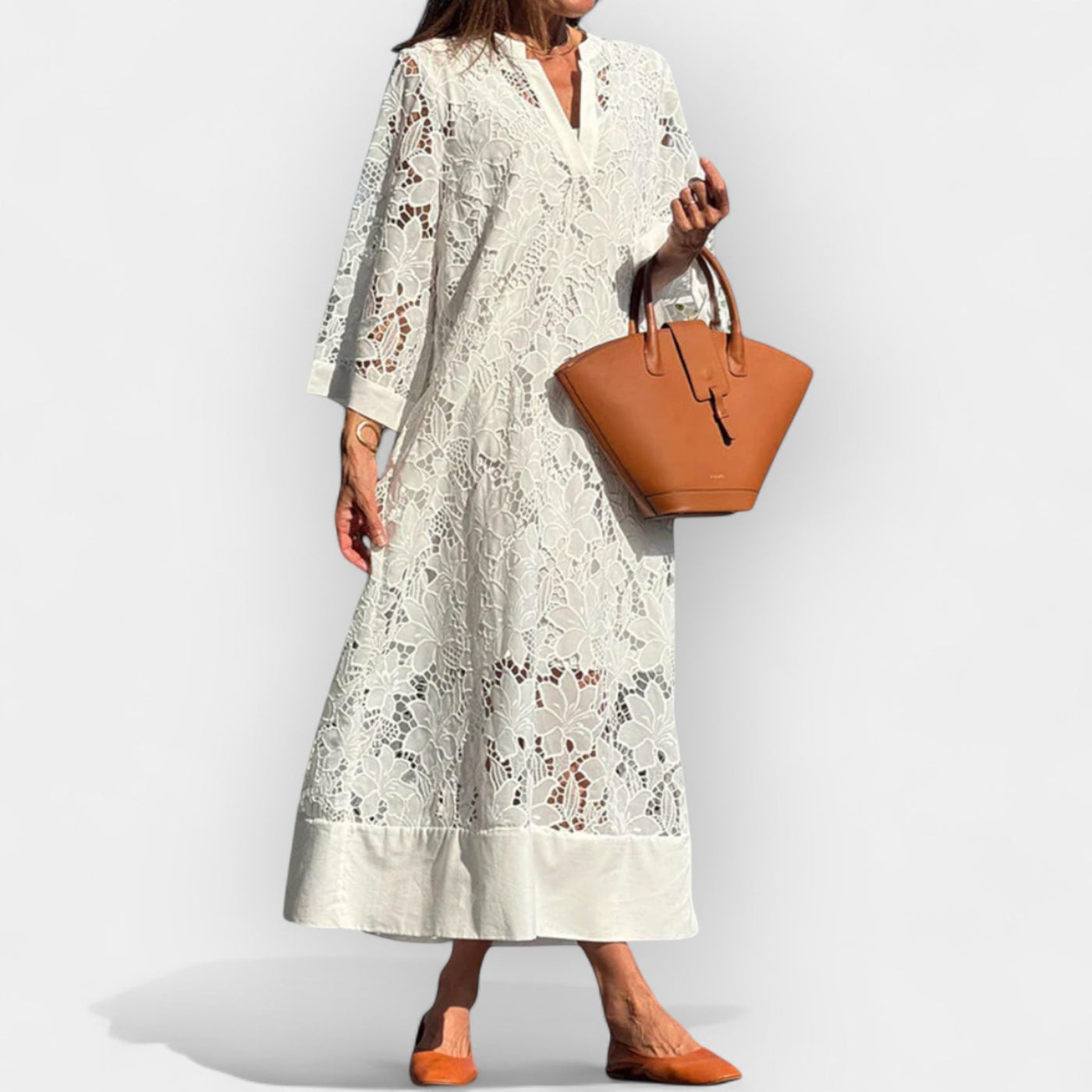 Airy oversized dress