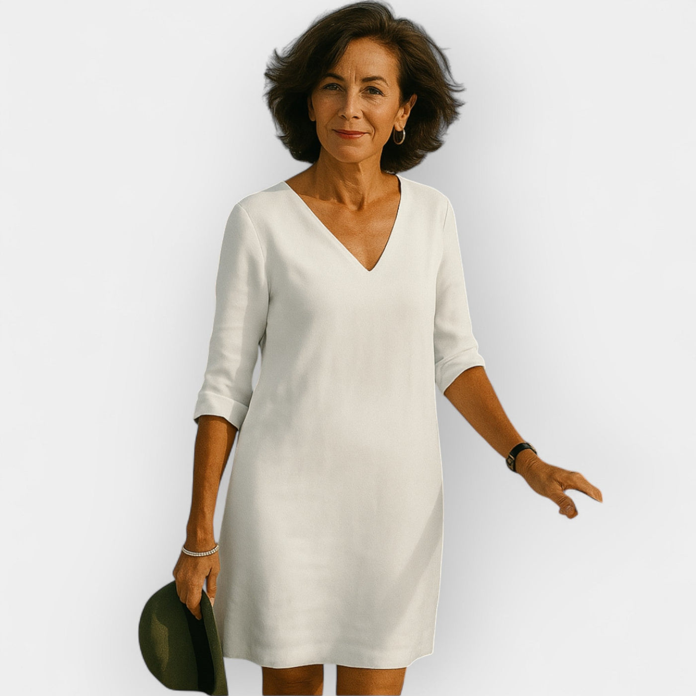 Summer dress with a carefree style