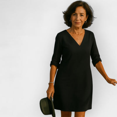 Summer dress with a carefree style