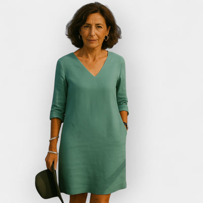 Summer dress with a carefree style