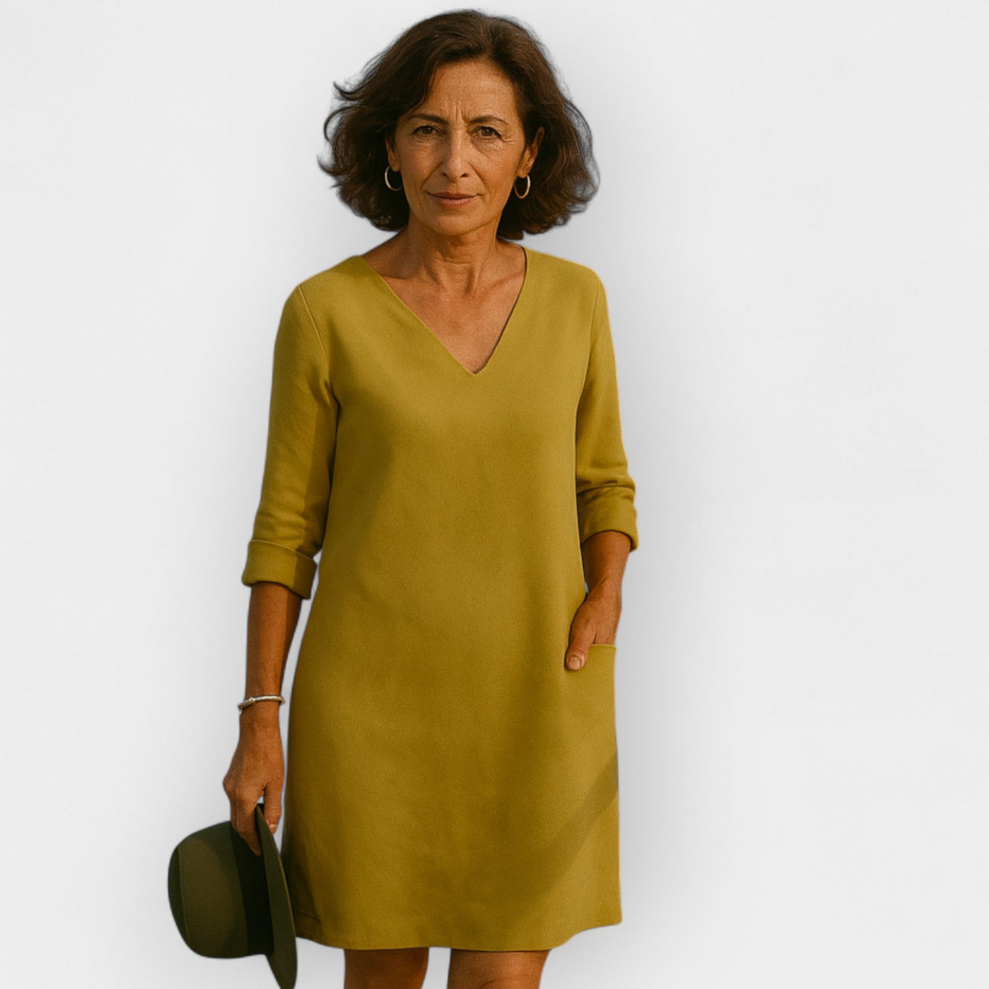 Summer dress with a carefree style