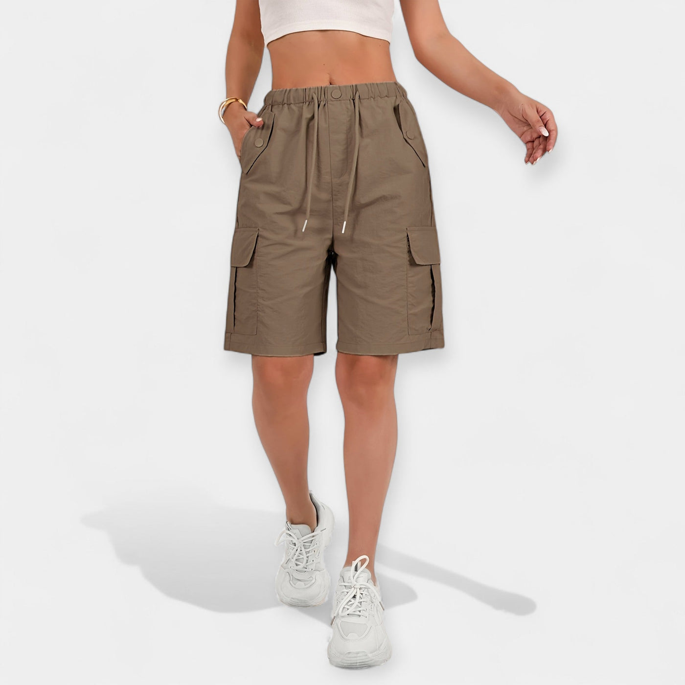 Summer cargo shorts