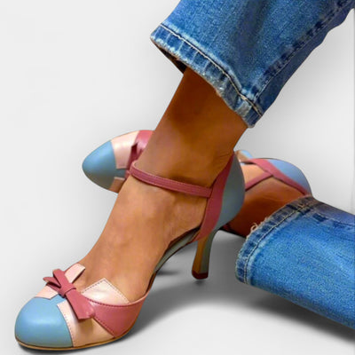 Comfortable stylish romantic heels