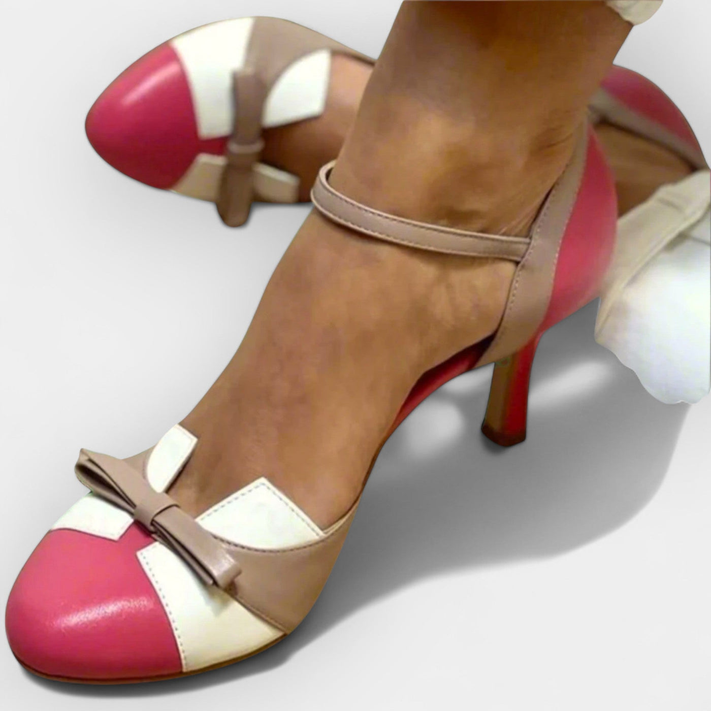 Comfortable stylish romantic heels