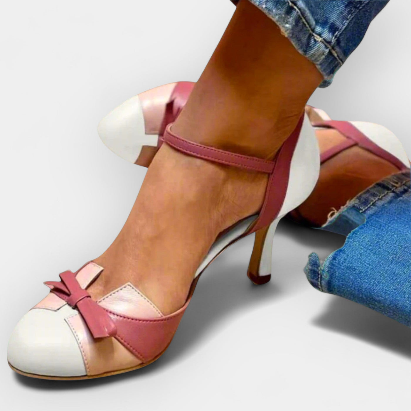 Comfortable stylish romantic heels