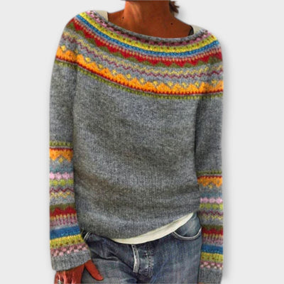 Vintage knitted sweater for women