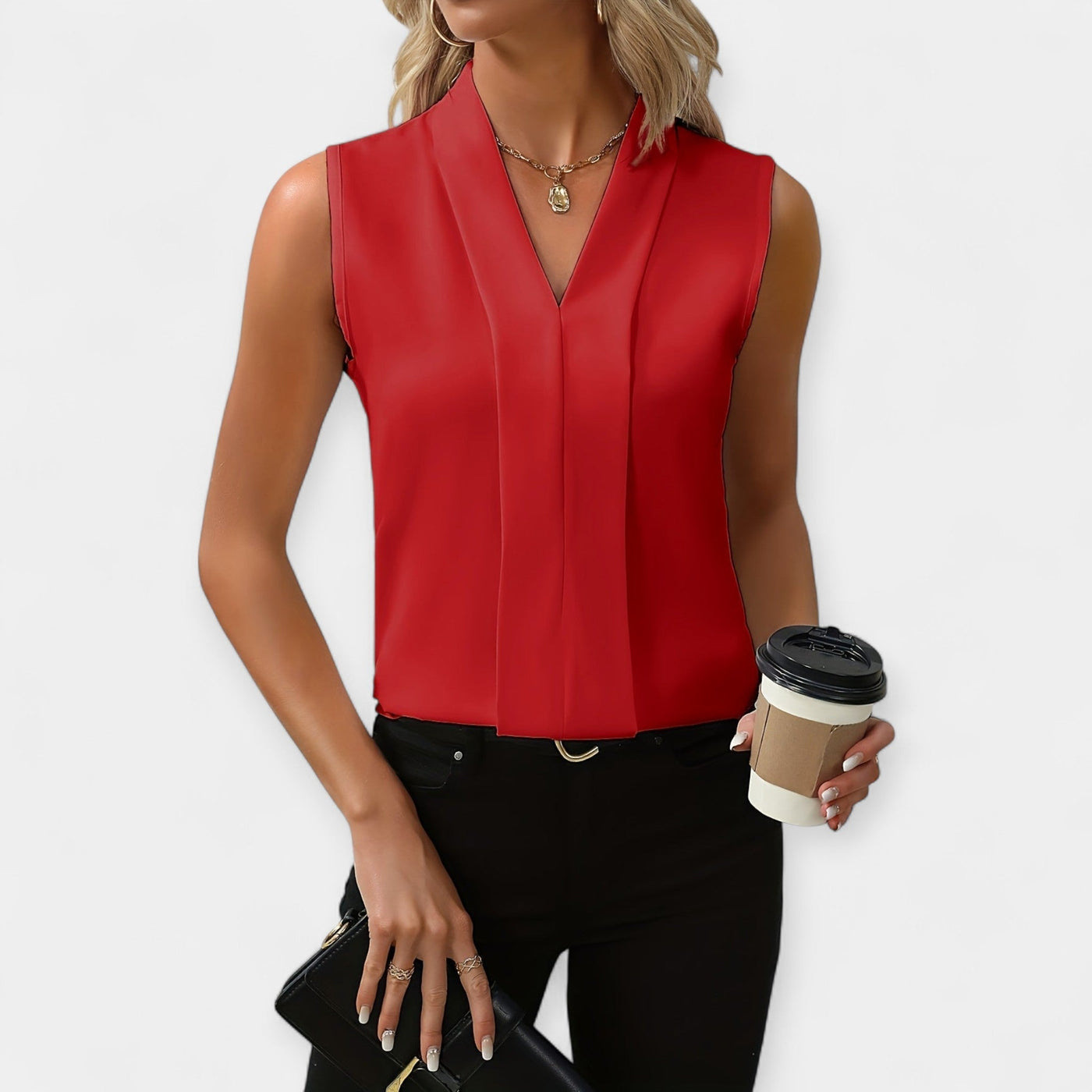 Sleeveless stylish shirt