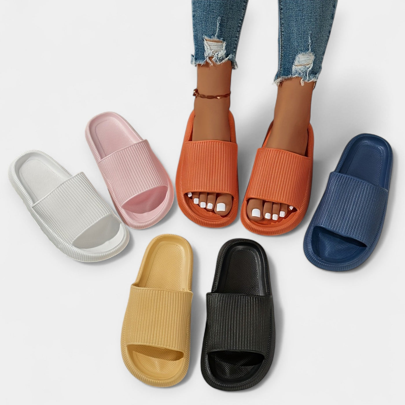 Slippers for home and beach