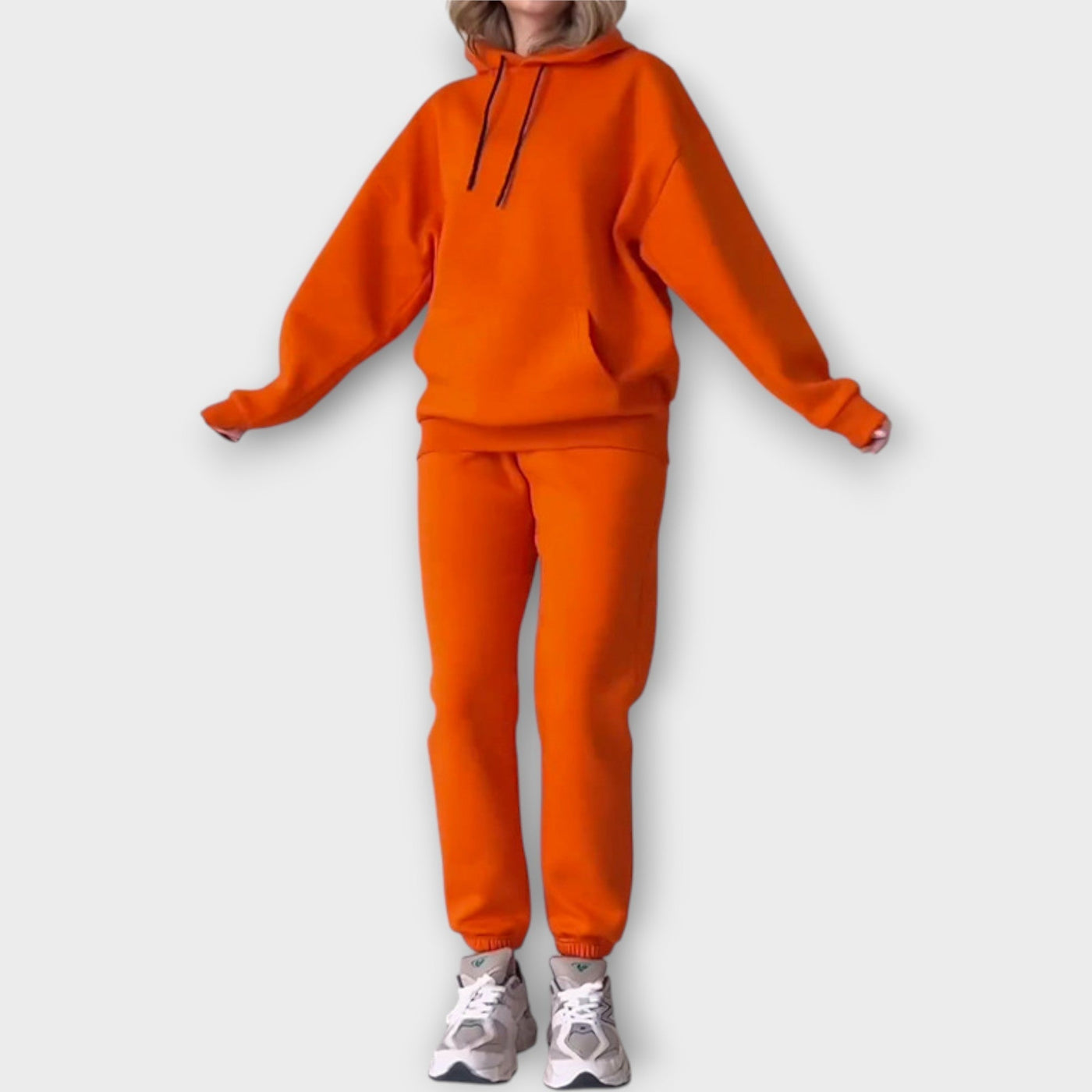 Loose-fitting tracksuit set