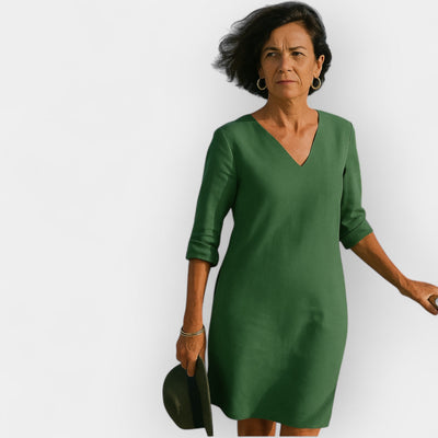 Summer dress with a carefree style