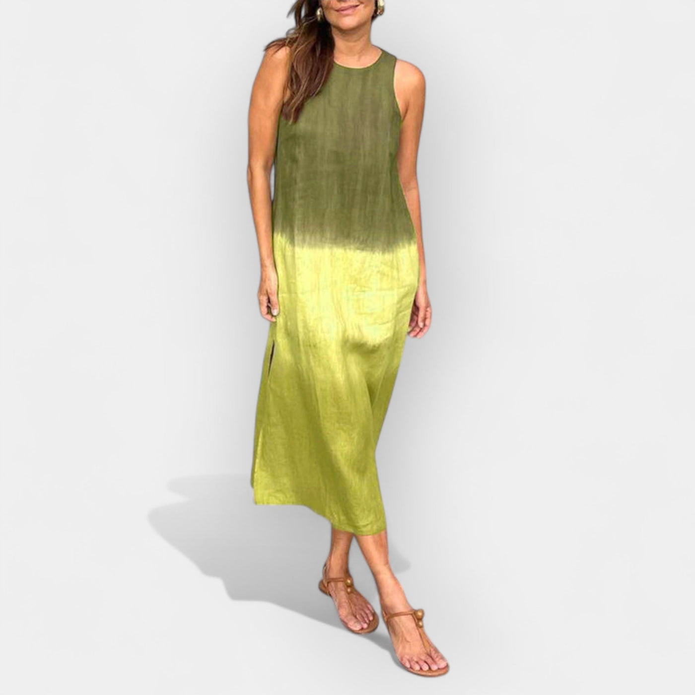 Airy patterned dress