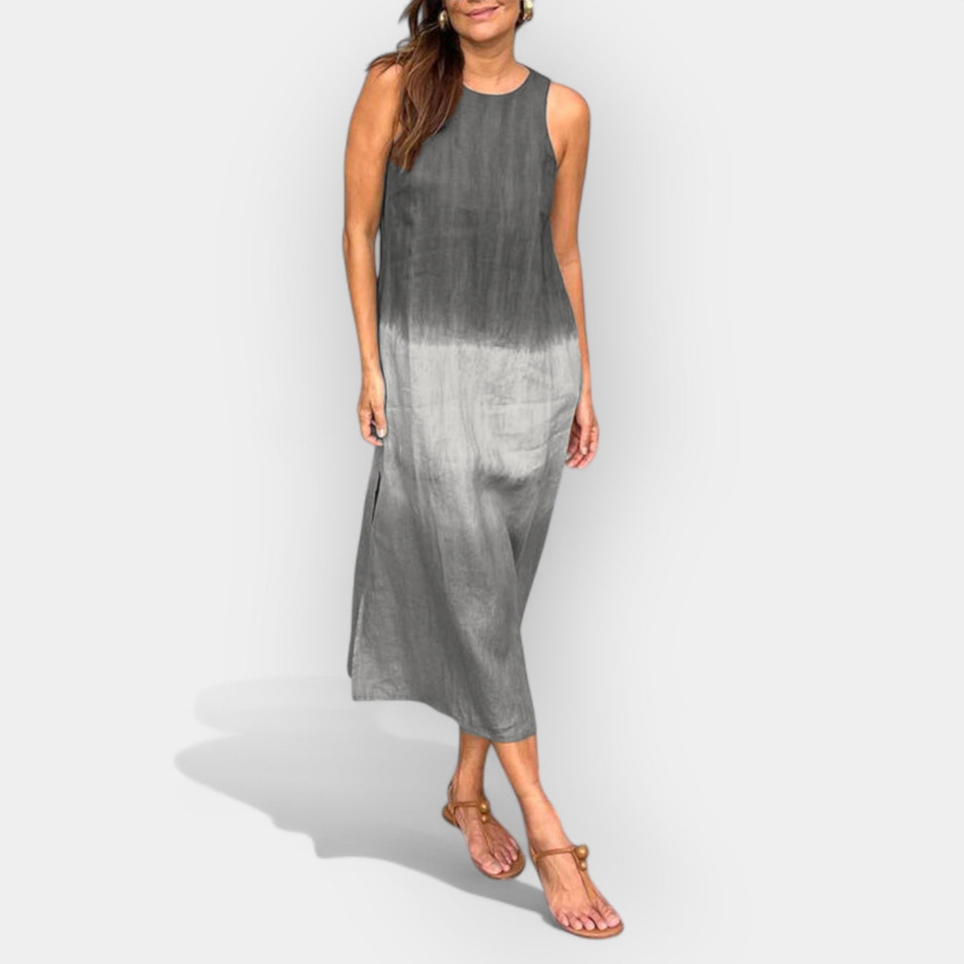 Airy patterned dress