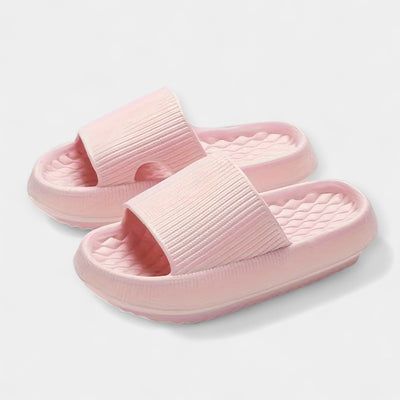 Cushioned Texture Comfort Slide Sandals