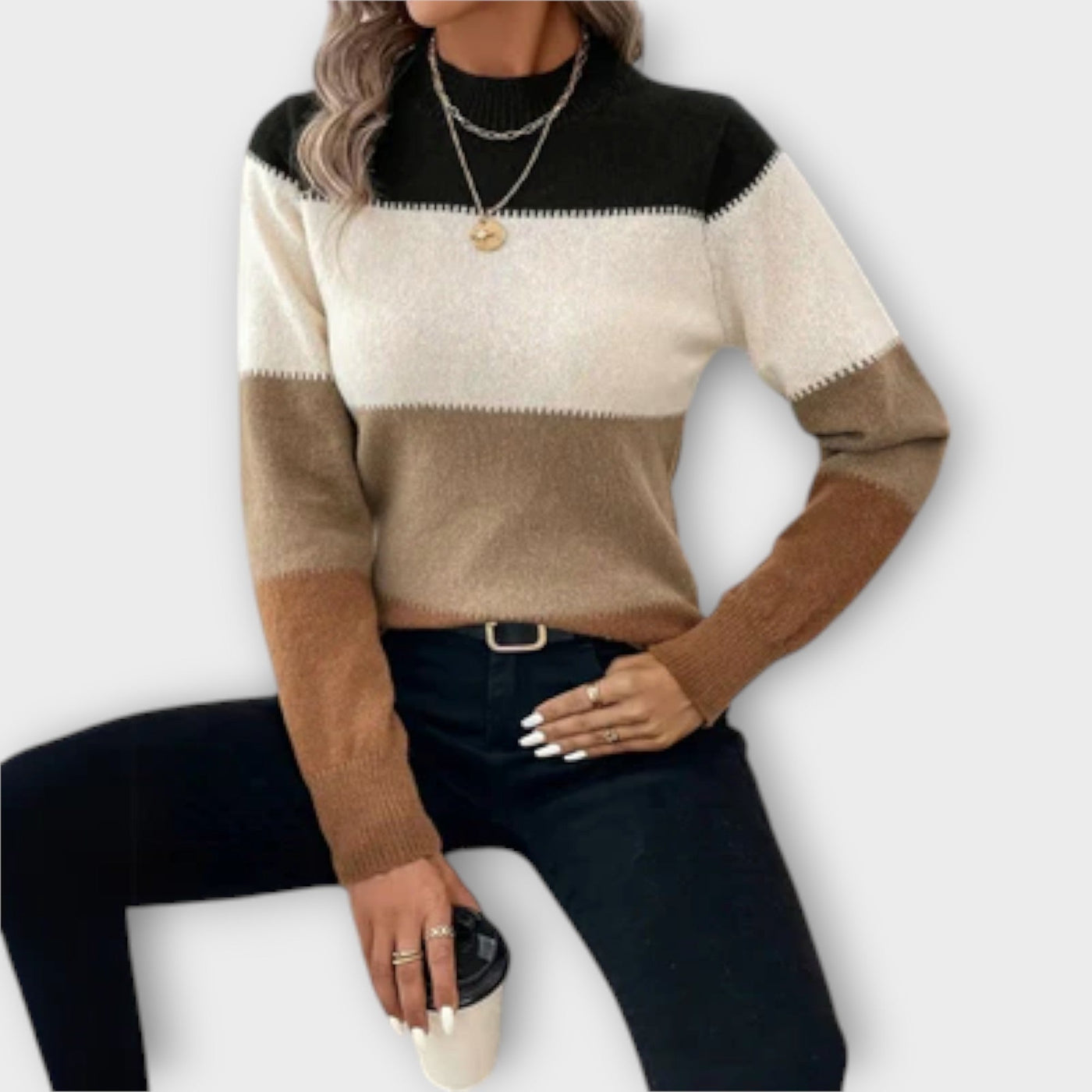 Relaxed and stylish sweater