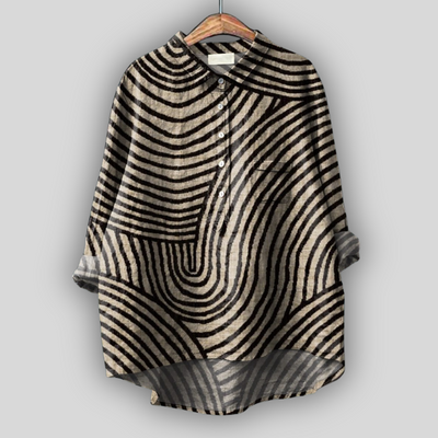 Shirt with dynamic lines