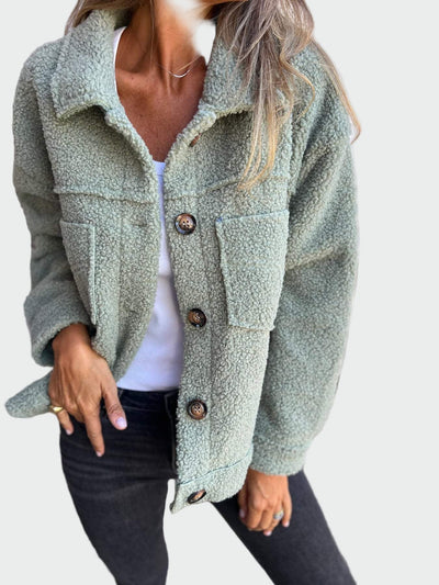 Stylish and warm autumn coat