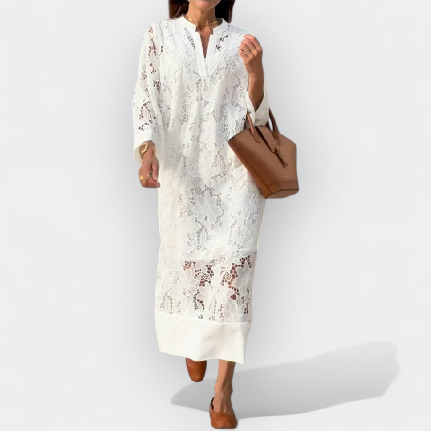 Airy oversized dress