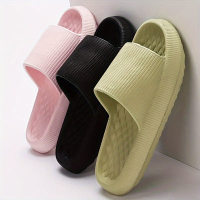 Cushioned Texture Comfort Slide Sandals
