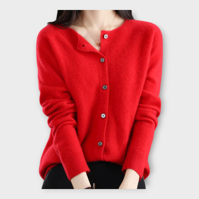 Elegant buttoned cardigan