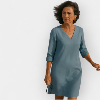 Summer dress with a carefree style