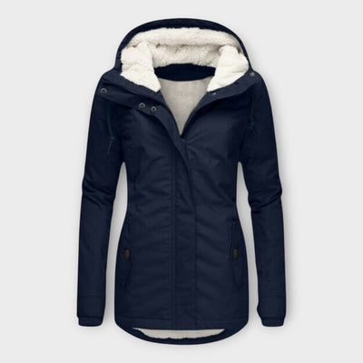 Padded and waterproof winter jacket