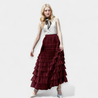 Elegant tulle skirt