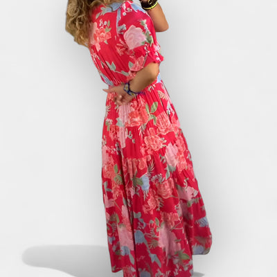 Airy floral with pockets