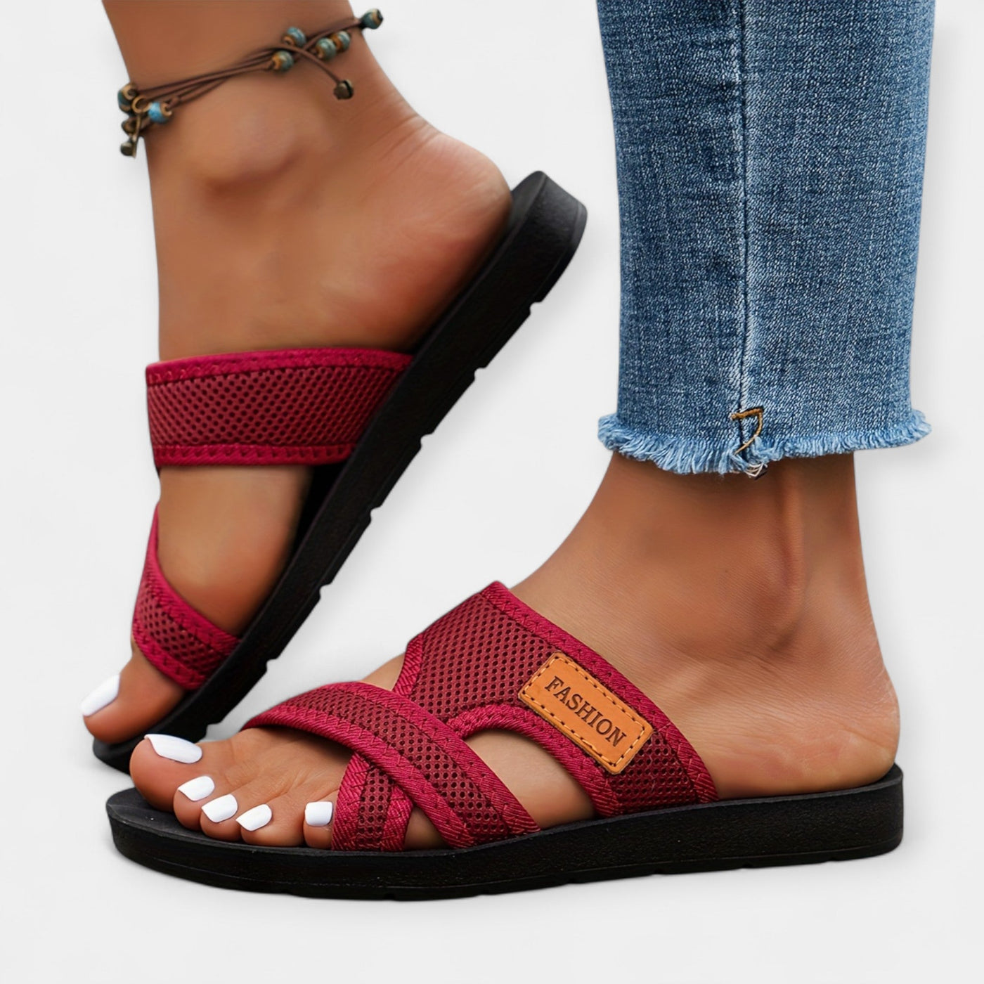 Mesh summer sandals