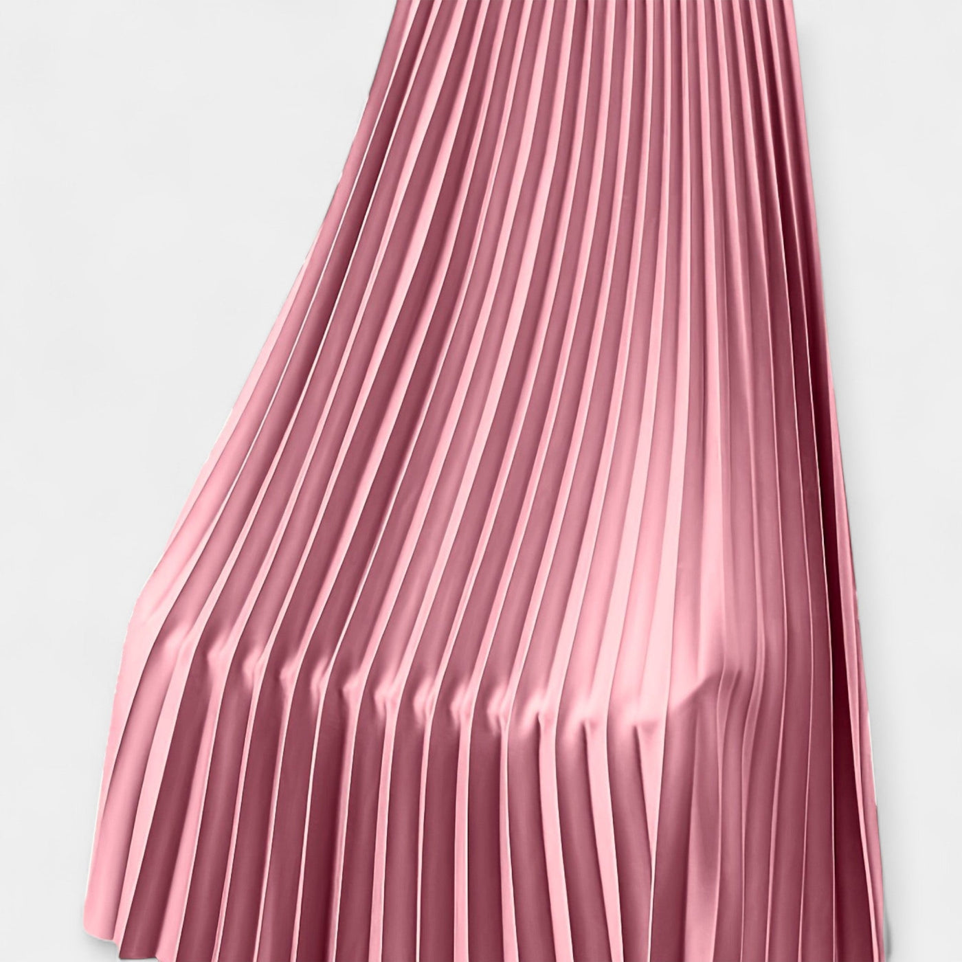 Long pleated skirt