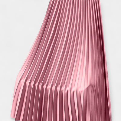 Long pleated skirt