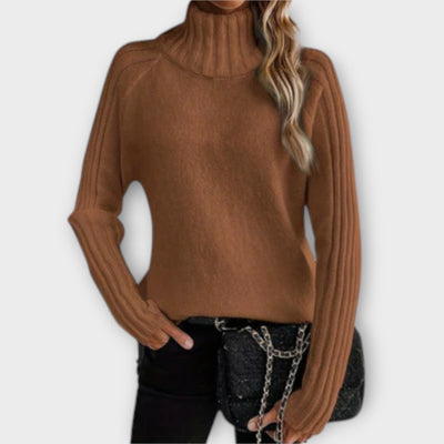 Elegant knitted sweater