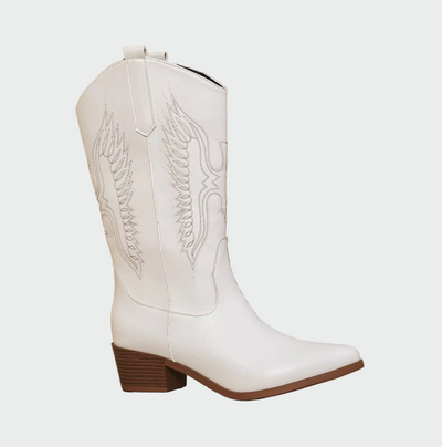 Leather Western Cowgirl Boots