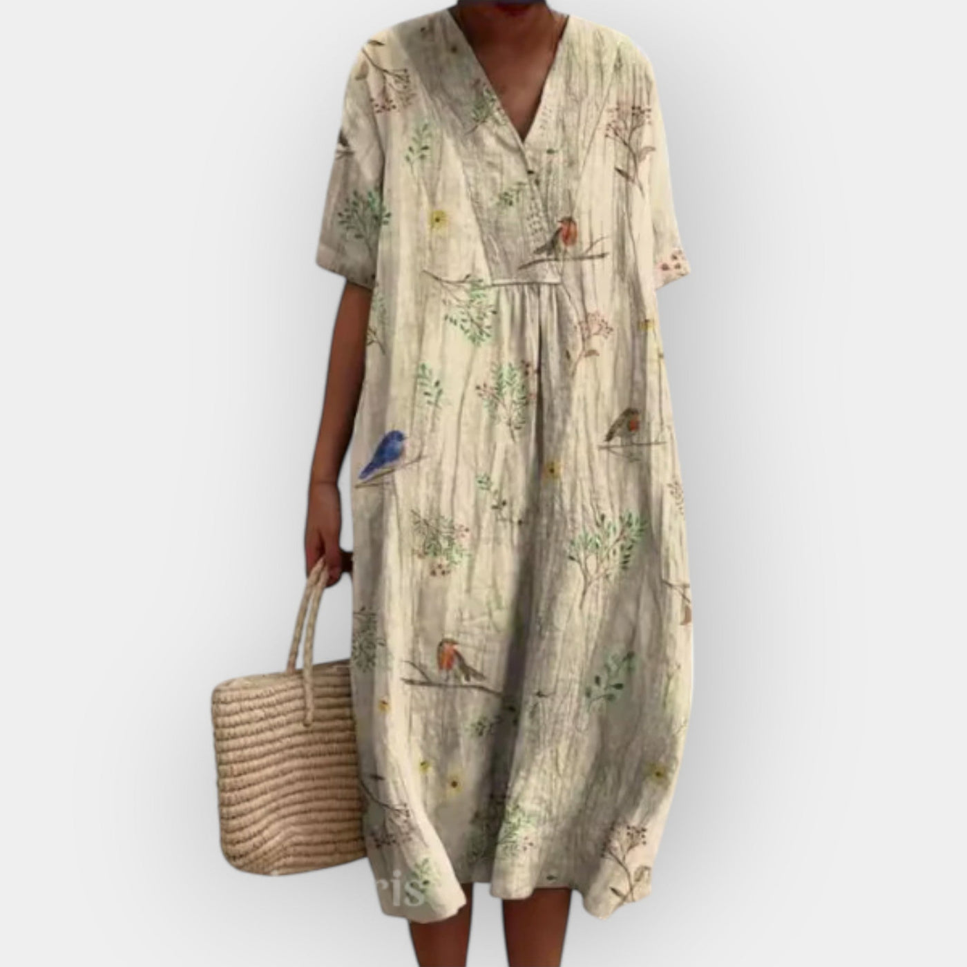 Floral dress for warm days