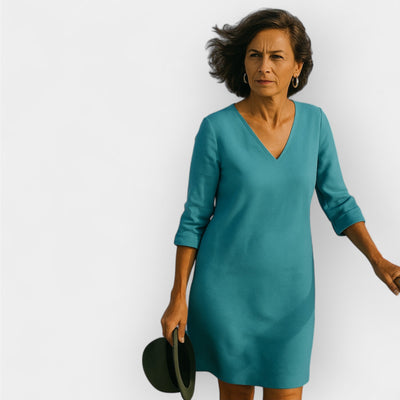 Summer dress with a carefree style