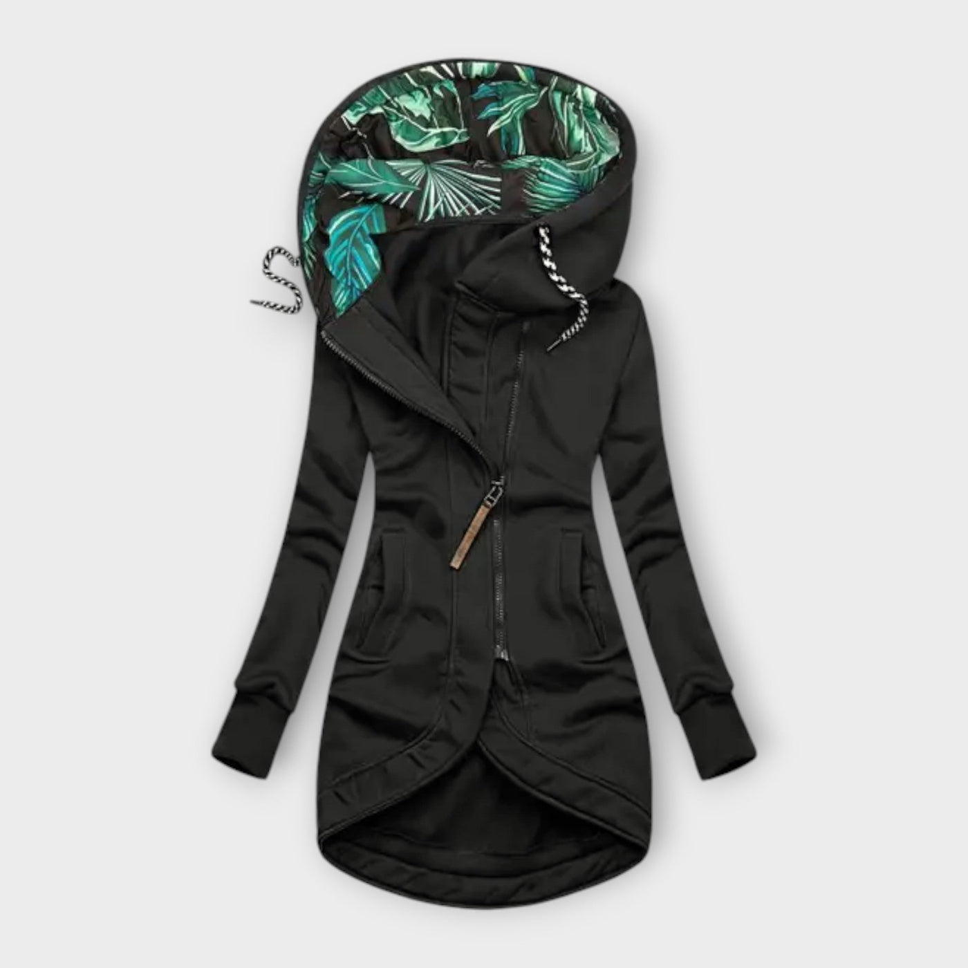 Longline Hoodie Jacket