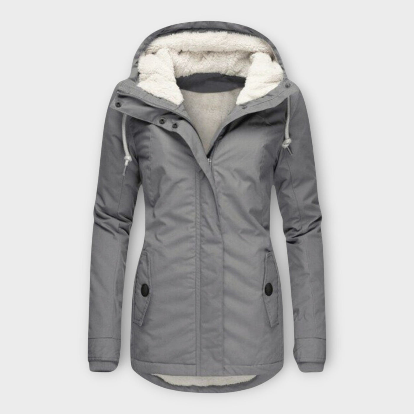Padded and waterproof winter jacket