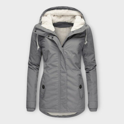 Padded and waterproof winter jacket