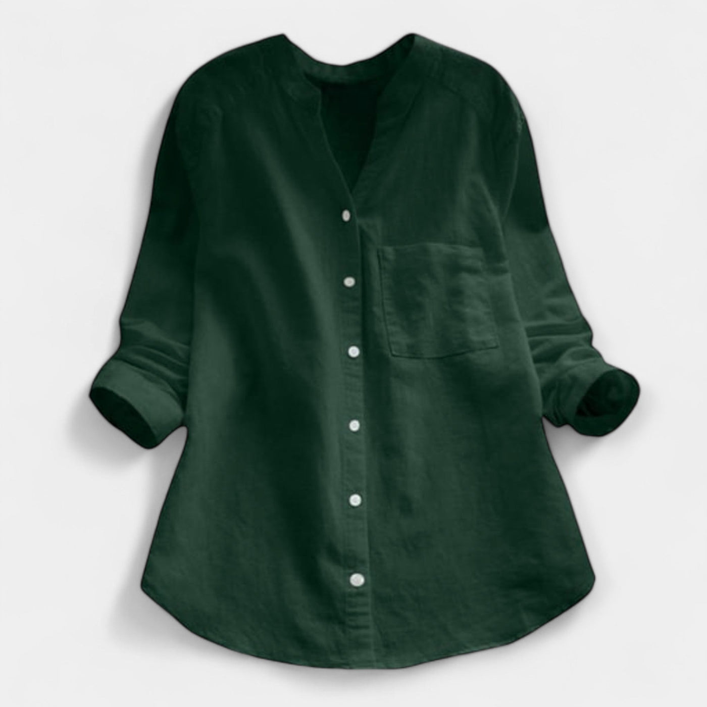 Loose linen and cotton shirt