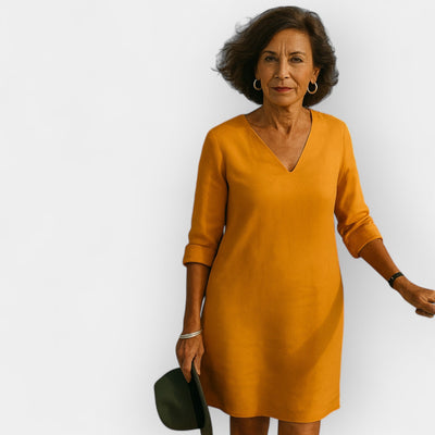 Summer dress with a carefree style