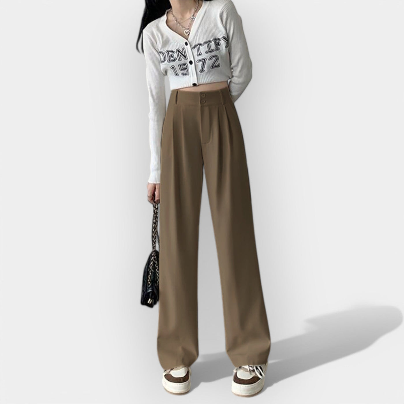 Korean-Style Wide Pants
