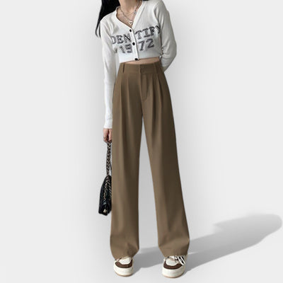 Korean-Style Wide Pants