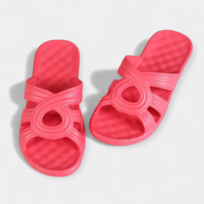 Interlocking Strap Pool Slide Sandals