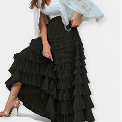Elegant tulle skirt