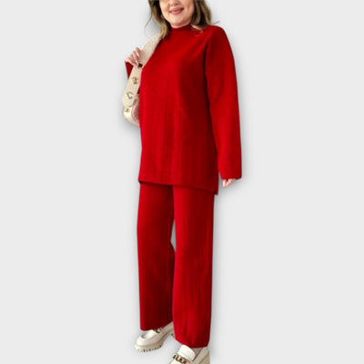 Knitted loose-fitting set