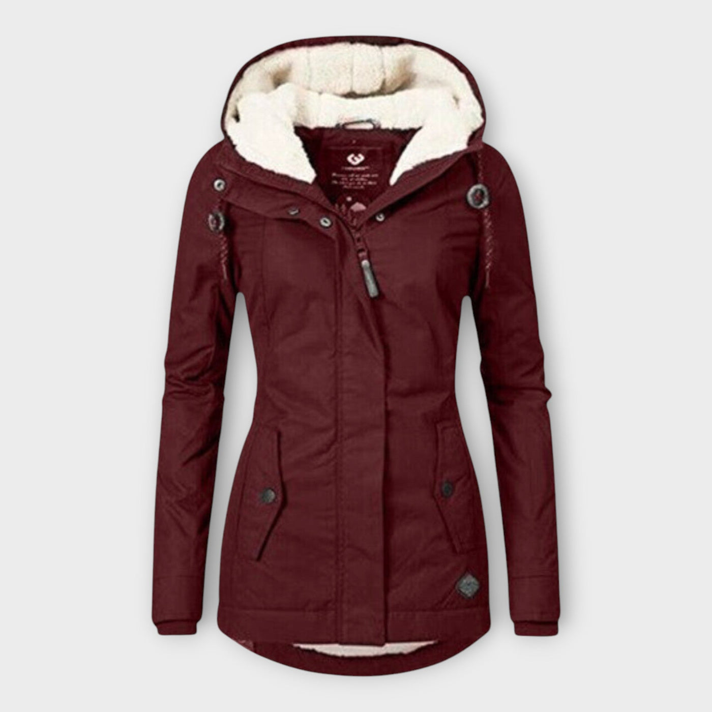 Padded and waterproof winter jacket