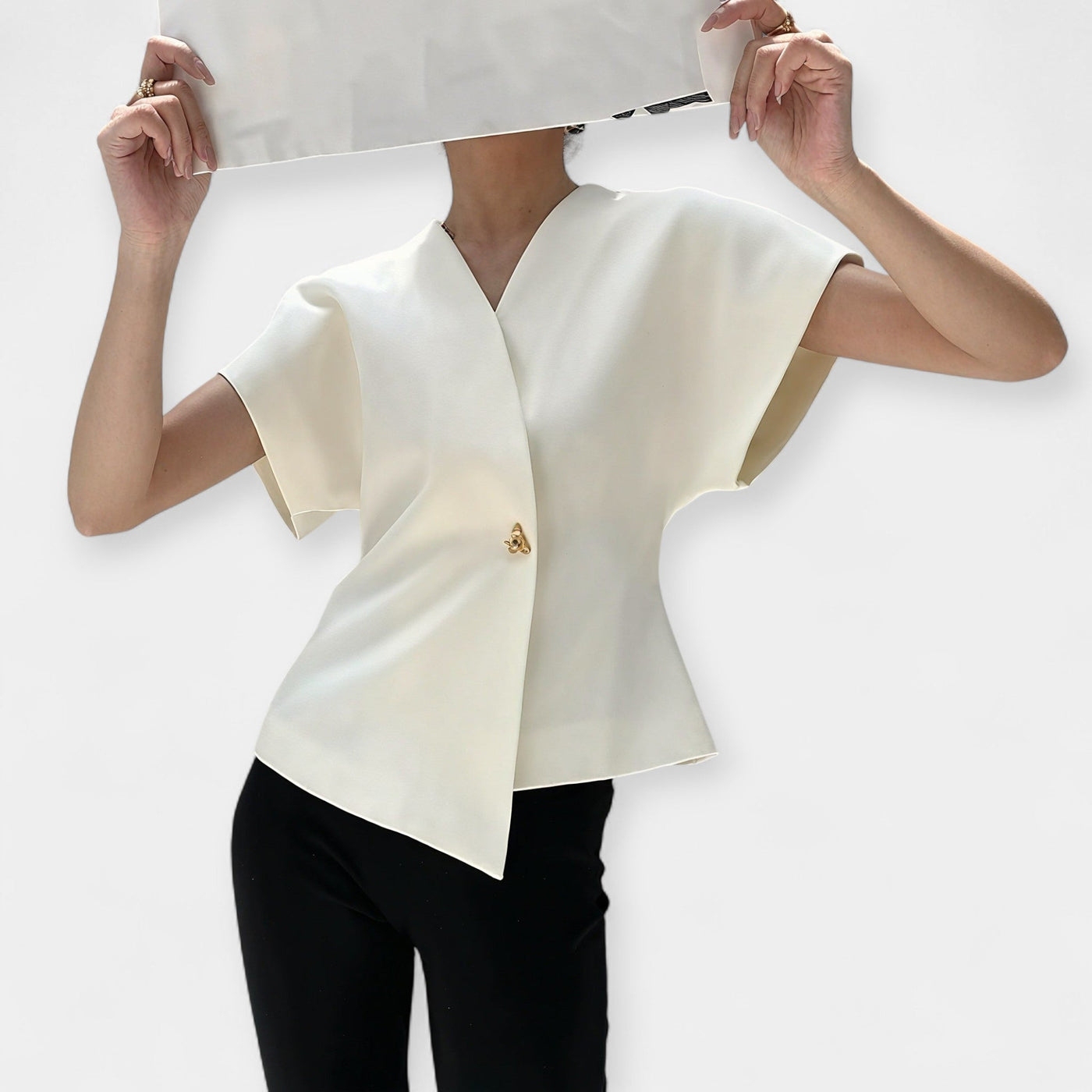 Elegant top with minimalist design