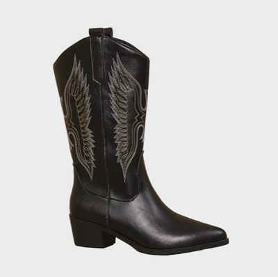 Leather Western Cowgirl Boots
