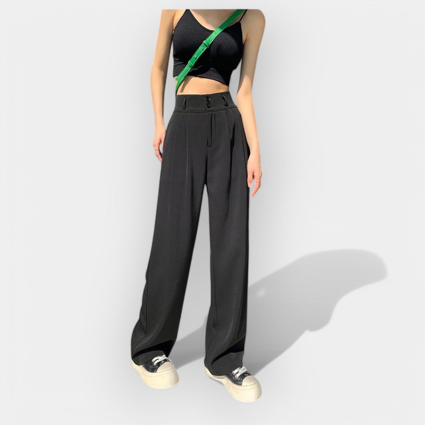 Korean-Style Wide Pants